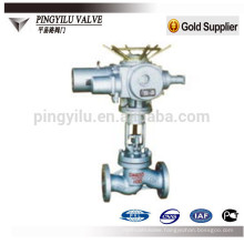 J41Y/H-16C/25/40/64/100 cast steel motorized globe valve